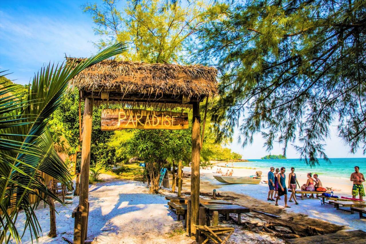 Paradise Bungalows Koh Rong Kaoh Touch Esterno foto